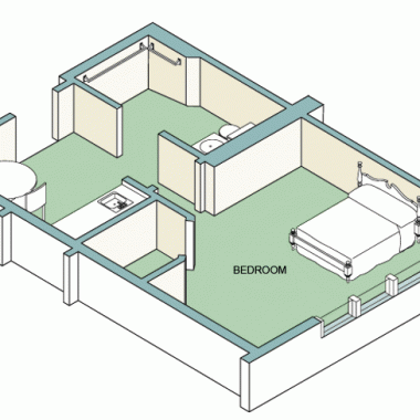 Braemar at Wallkill Private Room Floor Plan
